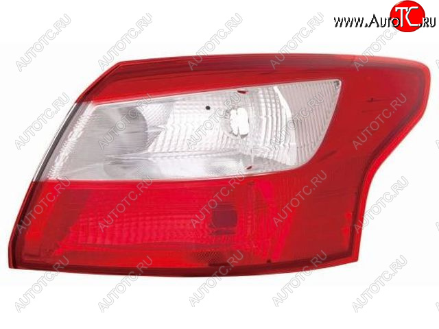 0 р. Правый фонарь DEPO  Ford Focus  3 (2011-2015) седан дорестайлинг  с доставкой в г. Пермь