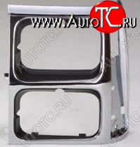 2 379 р. CHEROKEE {WAGONEER} РЕШЕТКА РАДИАТОРА ЛЕВ П ДВУХЛАМП (Тайвань) ХРОМ-ЧЕРН TYG jpche84-102hb-l  с доставкой в г. Пермь