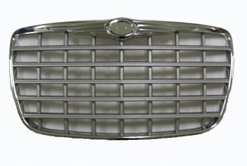 Решетка радиатора (пр-во Тайвань) API Chrysler 300C  LX (2004-2011) седан (хром)