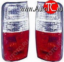 6 499 р. LANDCRUISER ФОНАРЬ ЗАДН ВНЕШН Л+П (КОМПЛЕКТ) ТЮНИНГ ПРОЗРАЧ (DEPO) БЕЛ-КРАСН DEPO tylan90-740wr-n  с доставкой в г. Пермь