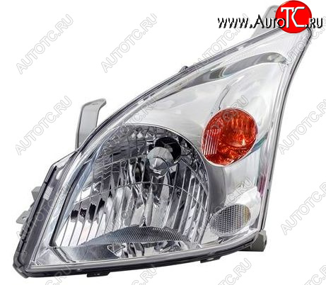 8 299 р. Левая фара (под корректор) DEPO  Toyota Land Cruiser Prado  J120 (2002-2009)  с доставкой в г. Пермь