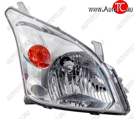 8 299 р. Правая фара (под корректор) DEPO Toyota Land Cruiser Prado J120 (2002-2009)  с доставкой в г. Пермь