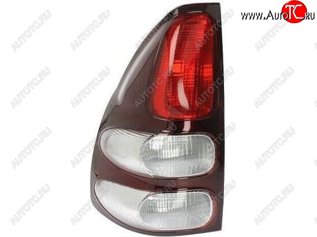 3 989 р. Правый фонарь DEPO  Toyota Land Cruiser Prado  J120 (2002-2009)  с доставкой в г. Пермь