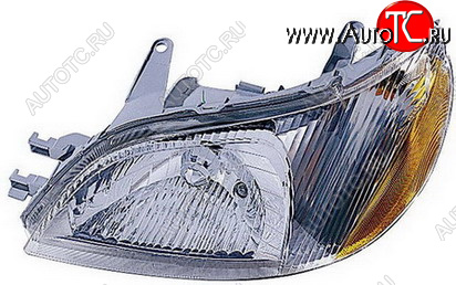 5 599 р. Левая фара Bodyparts  Toyota Echo  XP10 (1999-2002) седан дорестайлинг  с доставкой в г. Пермь