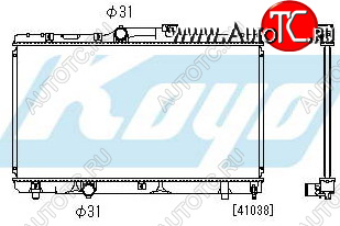 6 299 р. COROLLA {ДЛИНА 640мм} РАДИАТОР ОХЛАЖДЕН MT 1.3 1.5 1.6 1.8 (KOYO) (1 ряд) KOYORAD tycrl92-918  с доставкой в г. Пермь