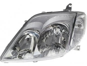 Левая фара (под корректор) DEPO Toyota Corolla  E120 (2004-2007) седан рестайлинг