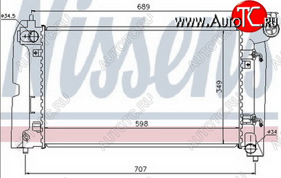 2 899 р. COROLLA РАДИАТОР ОХЛАЖДЕН AT 1.4 1.6 BODYPARTS tycrl02-914  с доставкой в г. Пермь