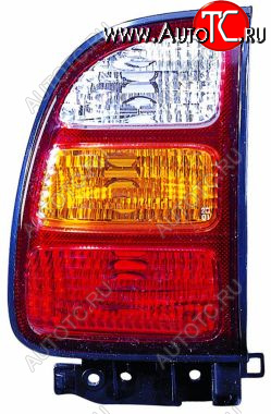 2 599 р. Левый фонарь DEPO  Toyota RAV4  XA10 (1997-2000) 5 дв. рестайлинг, 3 дв. рестайлинг  с доставкой в г. Пермь