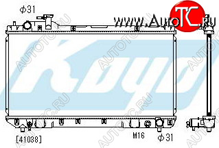 13 599 р. RAV4 РАДИАТОР ОХЛАЖДЕН MT 2 (KOYO) KOYORAD tyrv497-910  с доставкой в г. Пермь