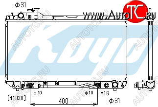 13 949 р. RAV4 РАДИАТОР ОХЛАЖДЕН AT 2 (2 ряд) BODYPARTS tyrv498-910  с доставкой в г. Пермь