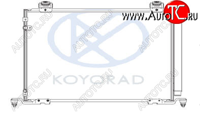 11 299 р. AVENSIS КОНДЕНСАТОР КОНДИЦ 2 , 2.4 (KOYO) KOYORAD tyave03-933  с доставкой в г. Пермь