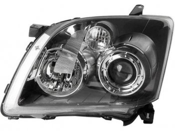 Левая фара (под корректор) DEPO Toyota Avensis  T250 седан (2006-2008) рестайлинг