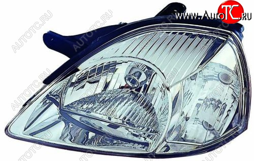 7 999 р. Левая фара (c электрокорректором) DEPO  KIA Rio  1 DC (2002-2005) рестайлинг седан  с доставкой в г. Пермь
