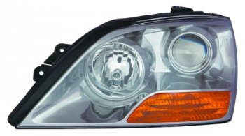 Левая фара (линзован, корректор) BodyParts KIA Sorento  BL (2006-2010) рестайлинг