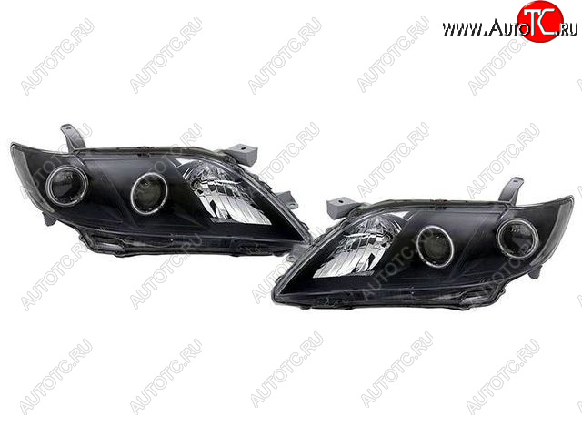 19 999 р. CAMRY ФАРА Л+П (КОМПЛЕКТ) ТЮНИНГ ЛИНЗОВАН С СВЕТЯЩ ОБОДК (EAGLE EYES) ВНУТРИ ЧЕРН EAGLE EYES tycam06-003b-n  с доставкой в г. Пермь