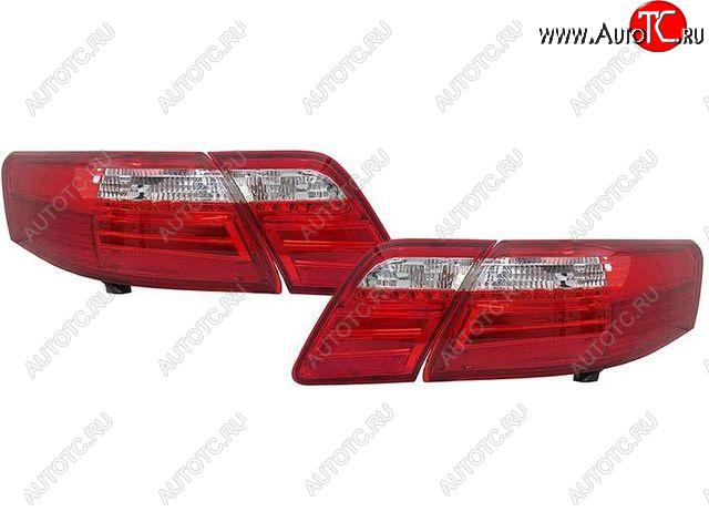 26 949 р. CAMRY ФОНАРЬ ЗАДН ВНЕШН+ВНУТР Л+П (КОМПЛЕКТ) ТЮНИНГ С ДИОД (EAGLE EYES) КРАСН - ХРОМ EAGLE EYES tycam06-761-n  с доставкой в г. Пермь
