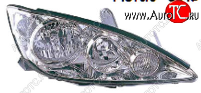 10 999 р. Правая фара (под корректор) DEPO Toyota Camry XV30 рестайлинг (2004-2006)  с доставкой в г. Пермь
