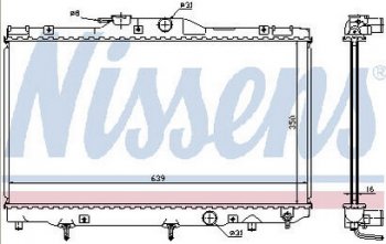 10 599 р. COROLLA (1ZZFE3ZZFE4ZZFE) РАДИАТОР ОХЛАЖДЕН MT 1.4 1.6 1.8 (1 ряд) BODYPARTS tycrl97-910  с доставкой в г. Пермь. Увеличить фотографию 1