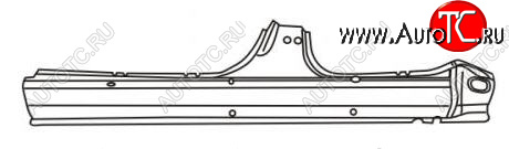 12 649 р. CAMRY ПОРОГ ЛЕВ (Тайвань) TYG tycam92-480-l  с доставкой в г. Пермь