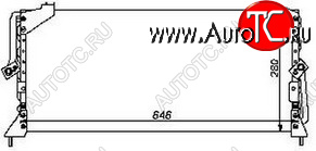 2 459 р. CAMRY КОНДЕНСАТОР КОНДИЦ BODYPARTS tycam87-930  с доставкой в г. Пермь