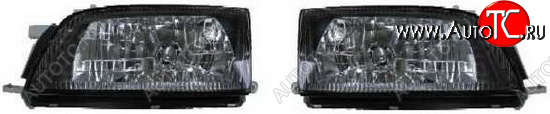 8 749 р. CARINA E ФАРА Л+П (КОМПЛЕКТ) ТЮНИНГ ПРОЗРАЧ ВНУТРИ (DEPO) ЧЕРН DEPO tycae92-003b-n  с доставкой в г. Пермь