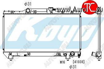 4 299 р. CARINA E РАДИАТОР ОХЛАЖДЕН MT 2 BODYPARTS tycae92-913  с доставкой в г. Пермь