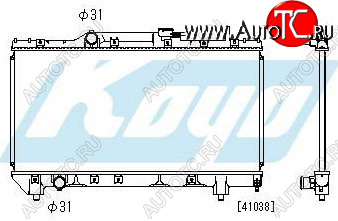 6 249 р. CARINA E РАДИАТОР ОХЛАЖДЕН MT 1.6 1.8 BODYPARTS tycae93-912  с доставкой в г. Пермь