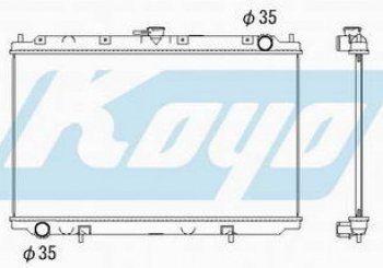 5 349 р. P11 РАДИАТОР ОХЛАЖДЕН MT 1.6 1.8 2 (KOYO) KOYORAD nnp1197-910  с доставкой в г. Пермь. Увеличить фотографию 1