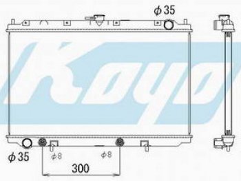 14 999 р. P11 РАДИАТОР ОХЛАЖДЕН AT 1.6 1.8 2 (1 ряд) BODYPARTS nnp1197-912  с доставкой в г. Пермь. Увеличить фотографию 1