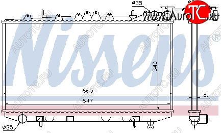 10 999 р. P10 РАДИАТОР ОХЛАЖДЕН AT 1.6 2 , 2 16 КЛАП (1 ряд) BODYPARTS nnp1091-912  с доставкой в г. Пермь