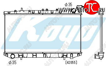 8 799 р. N14 РАДИАТОР ОХЛАЖДЕН MT 2 (бензин) 1.7 (дизель) (KOYO) KOYORAD nnn1491-912  с доставкой в г. Пермь