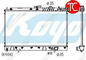 14 849 р. GALANT РАДИАТОР ОХЛАЖДЕН MT 1.8 2 (2 ряд) BODYPARTS mbgal88-913  с доставкой в г. Пермь