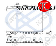 6 999 р. X-TRAIL РАДИАТОР ОХЛАЖДЕН MT 2 2.5 (KOYO) KOYORAD nnxtr01-914  с доставкой в г. Пермь