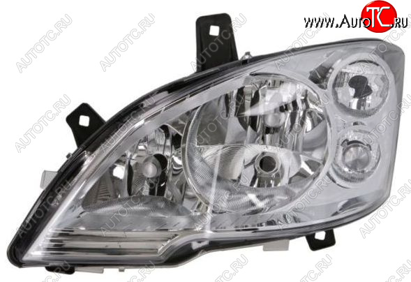 0 р. Левая фара (c электрокорректором) DEPO  Mercedes-Benz Vito  W639 (2010-2014) рестайлинг  с доставкой в г. Пермь