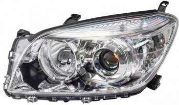 Левая фара (под корректор) DEPO Toyota RAV4 ( XA305,  XA30) (2005-2010) 5 дв. дорестайлинг, 5 дв. 1-ый рестайлинг