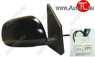 8 199 р. RAV4 ЗЕРКАЛО ПРАВ ЭЛЕКТР АВТОСКЛАДЫВ С ПОДОГРЕВ (convex) (Тайвань) ГРУНТ VIEWMAX tyrv406-451x-r  с доставкой в г. Пермь