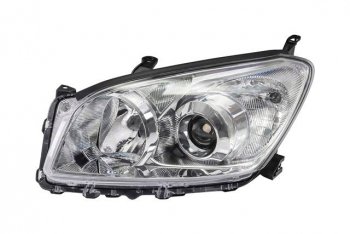 Левая фара (под корректор) DEPO Toyota RAV4  XA30 (2008-2010) 5 дв. 1-ый рестайлинг, 5 дв. удлиненный 1-ый рестайлинг
