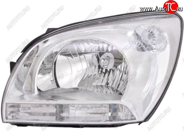 9 749 р. Левая фара (под корректор) DEPO  KIA Sportage  2 JE,KM (2004-2008) дорестайлинг  с доставкой в г. Пермь