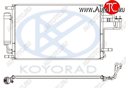 6 299 р. TUCSON КОНДЕНСАТОР КОНДИЦ (KOYO) KOYORAD hntun04-932  с доставкой в г. Пермь