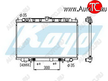 6 399 р. MAXIMA QX РАДИАТОР ОХЛАЖДЕН AT 2 3 (KOYO) KOYORAD nnmxq95-910  с доставкой в г. Пермь