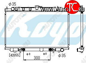 3 999 р. MAXIMA QX РАДИАТОР ОХЛАЖДЕН AT 2 3 (2 ряд) BODYPARTS nnmxq95-913  с доставкой в г. Пермь