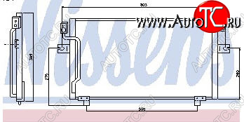 3 179 р. MAXIMA QX (1094-0696) КОНДЕНСАТОР КОНДИЦ (см.каталог) BODYPARTS nnmxq95-931  с доставкой в г. Пермь