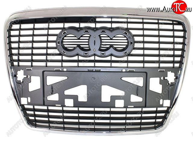 5 299 р. AUDI A6 РЕШЕТКА РАДИАТОРА (Тайвань) ХРОМ-ЧЕРН TYG ai0a604-100hb  с доставкой в г. Пермь