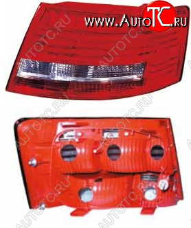 8 999 р. Правый фонарь (диодный) DEPO Audi A6 C6 дорестайлинг, седан (2004-2008)  с доставкой в г. Пермь