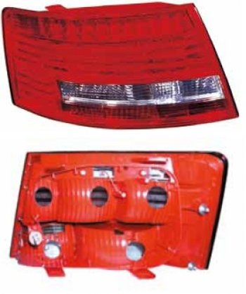 Левый фонарь (диодная) DEPO Audi A6  C6 (2004-2008) дорестайлинг, седан