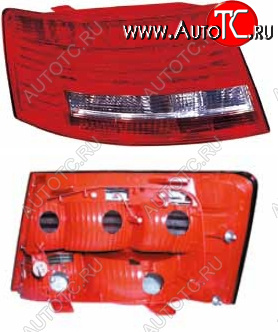 8 999 р. Левый фонарь (диодная) DEPO  Audi A6  C6 (2004-2008) дорестайлинг, седан  с доставкой в г. Пермь