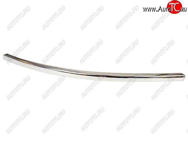 549 р. Передний правый молдинг бампера (пр-во Китай) BODYPARTS  Audi A6  C6 (2004-2008) дорестайлинг, седан (хром)  с доставкой в г. Пермь