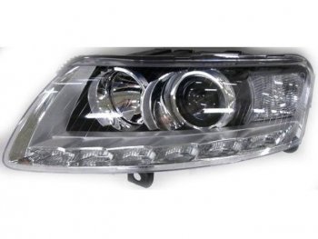 47 999 р. AUDI A6 ФАРА Л+П (КОМПЛЕКТ) (КСЕНОН) ТЮНИНГ ЛИНЗОВАН (DEVIL EYES) ДИОД -D2S- (DEPO) DEPO ai0a604-006-n  с доставкой в г. Пермь. Увеличить фотографию 1