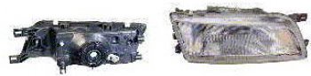 Левая фара (под корректор) DEPO Nissan Almera  N15 (1995-1998) седан дорестайлинг