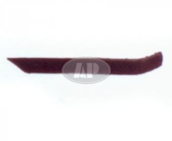406 МОЛДИНГ БАМПЕРА ЗАДН ЛЕВ (СЕДАН) (Тайвань) ЧЕРН BODYPARTS pg40696-660b-l